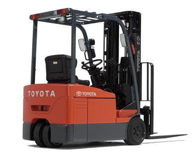 Toyota electric forklift with cushion tires