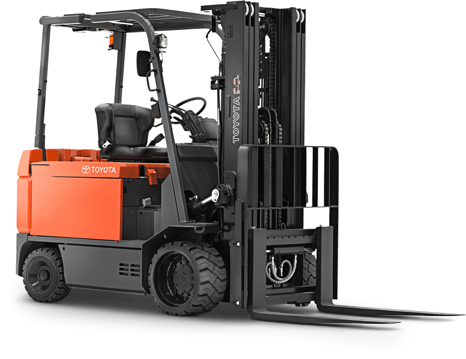 Toyota's Large Electric forklift