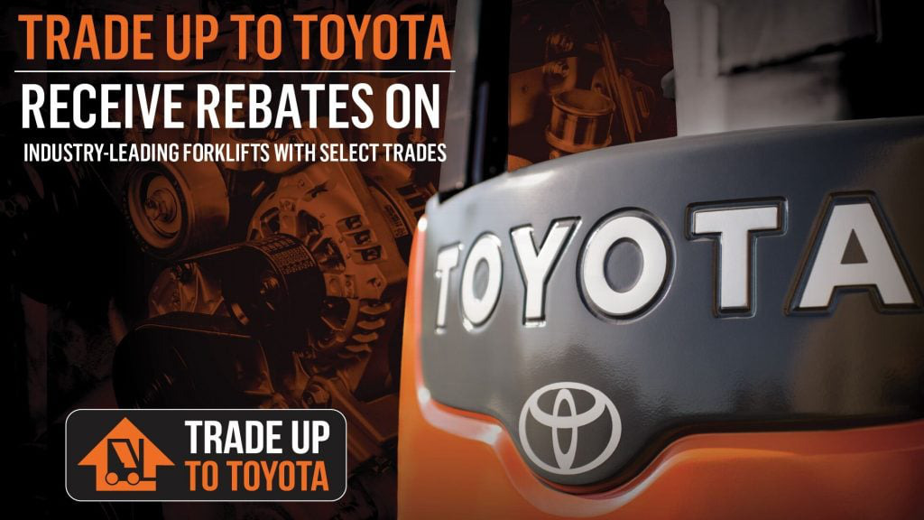 Trade up to Toyota