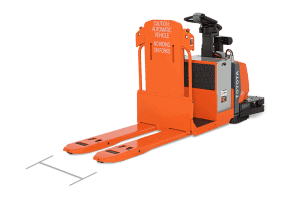 Center-Controlled Rider Automated Pallet Jack