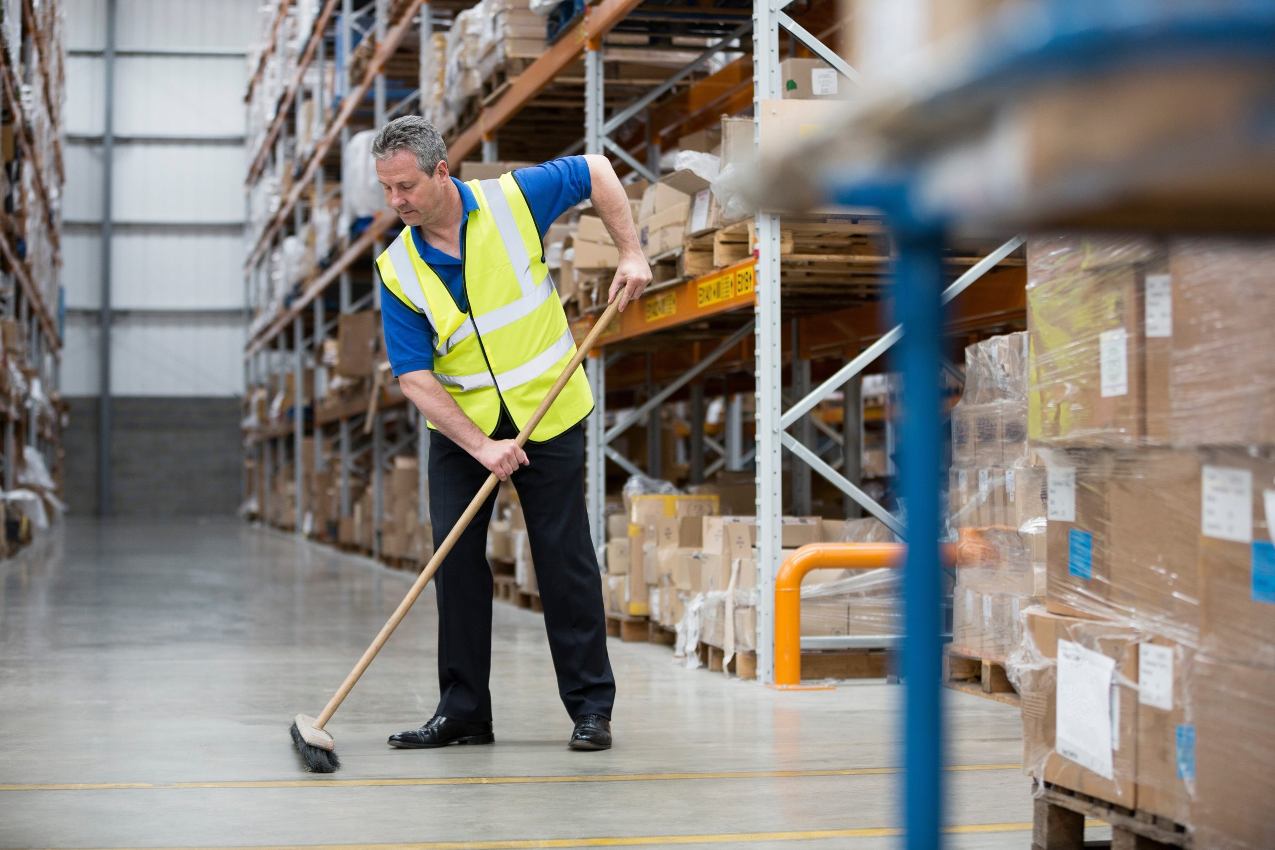 Warehouse Cleaning for Efficiency and Safety