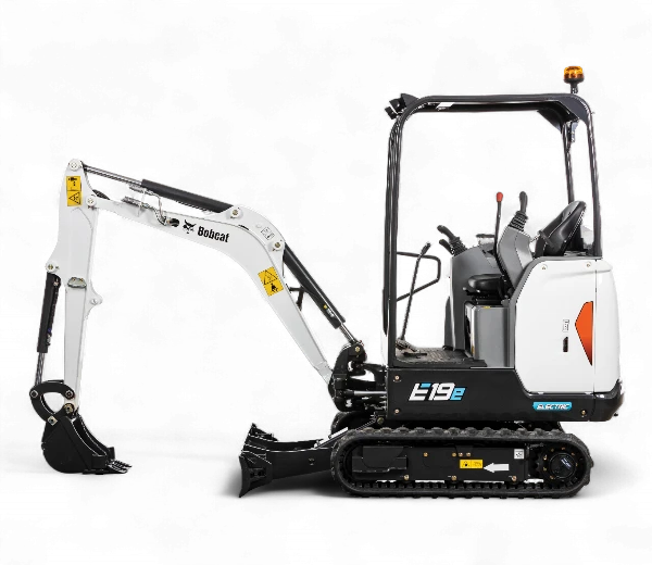 Bobcat E19e SIDE VIEW