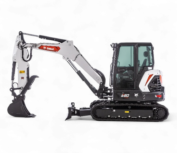 Bobcat E60 SIDE VIEW