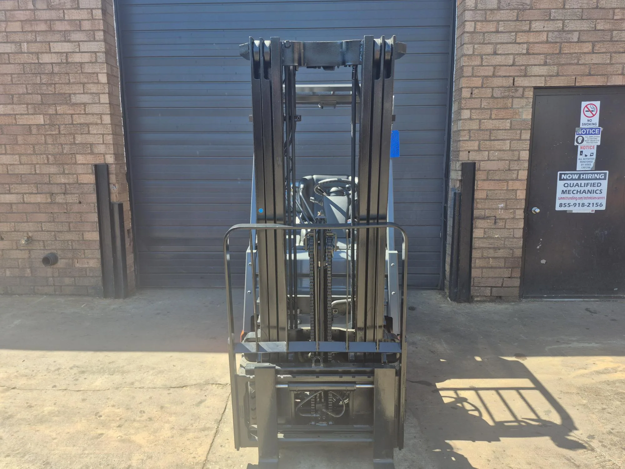 2018 Toyota Cushion Tire Forklift, front view