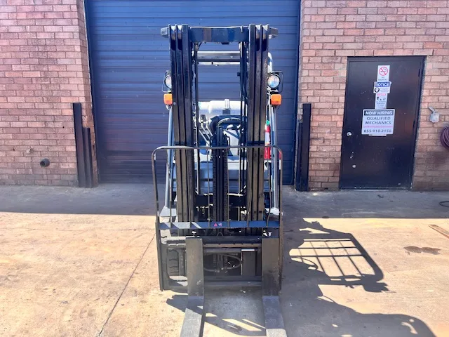 Toyota Cushion Tire Forklift Front View