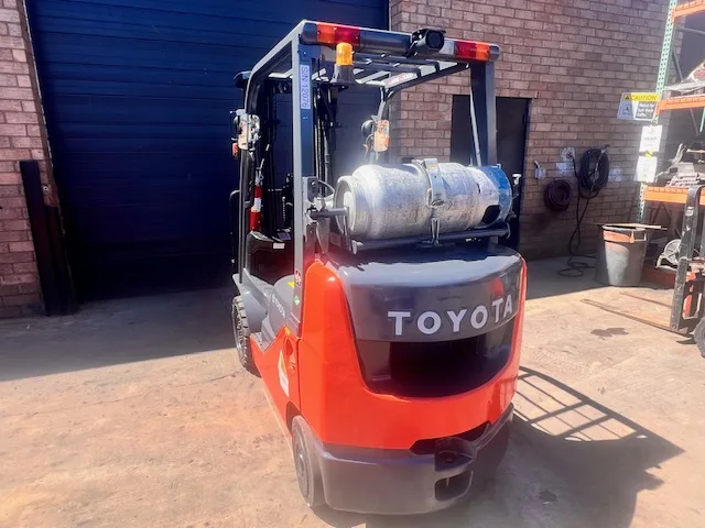 2007 Toyota Cushion Tire Forklift, Diagonal View