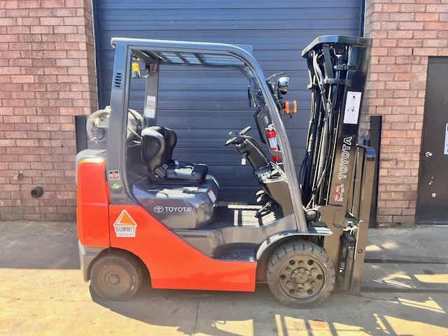 Toyota Cushion Tire Forklift Side View